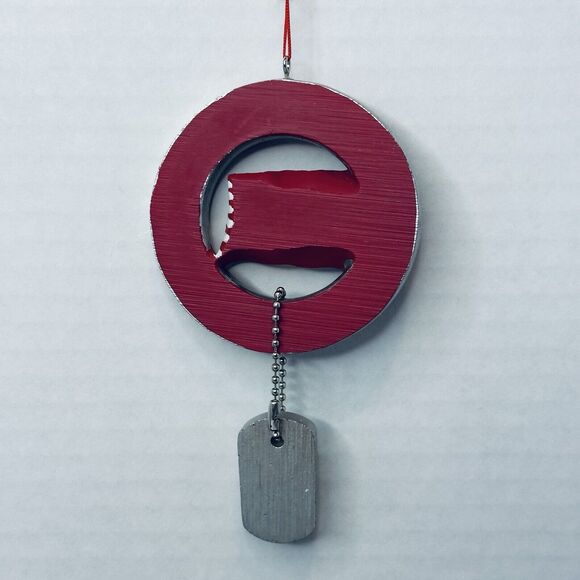 LAND OF THE FREE BECAUSE OF THE BRAVE American Soldier Military Ornament Resin - Picture 4 of 7